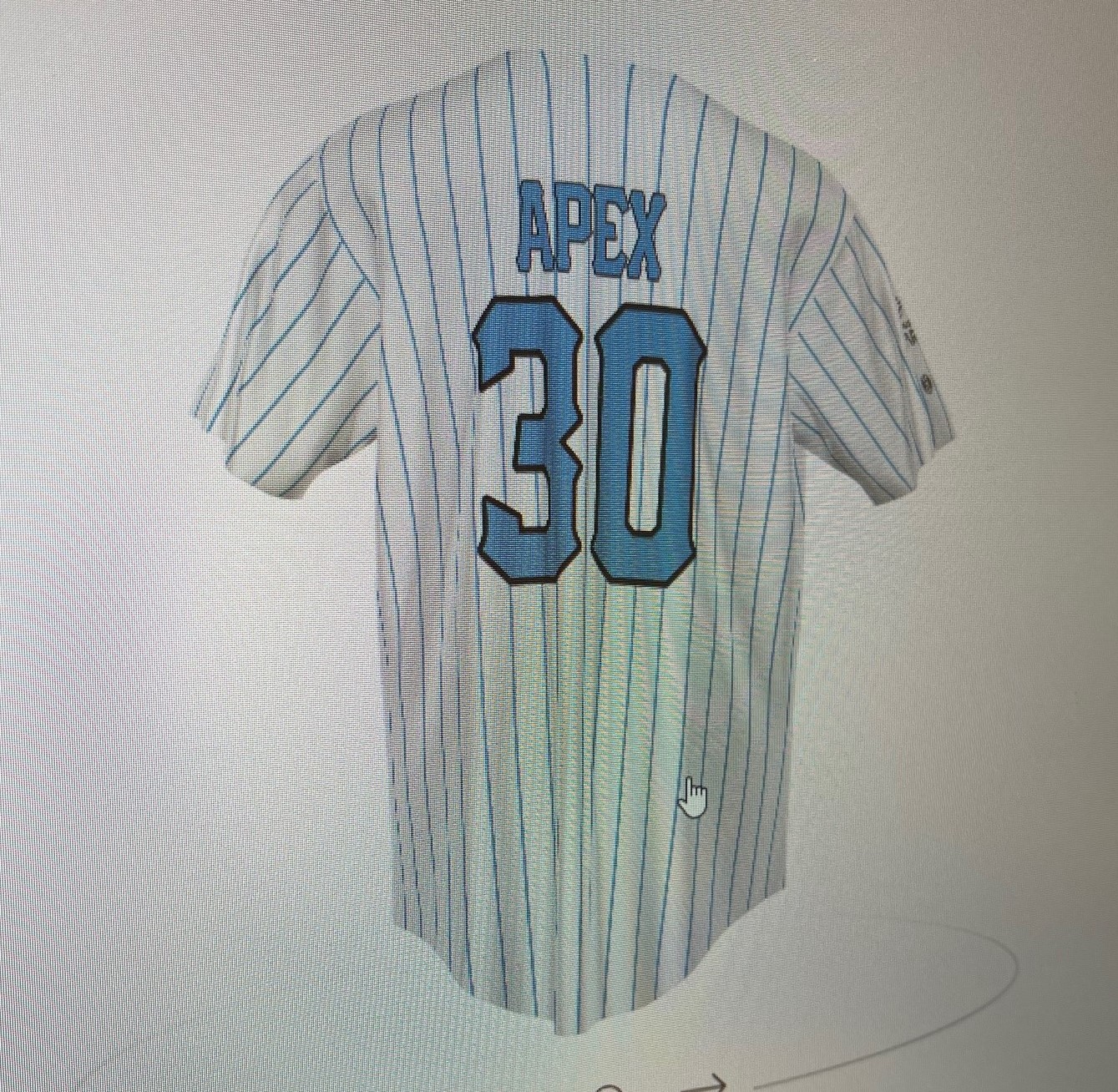 Apex Gaming Limited Time Baseball Jersey